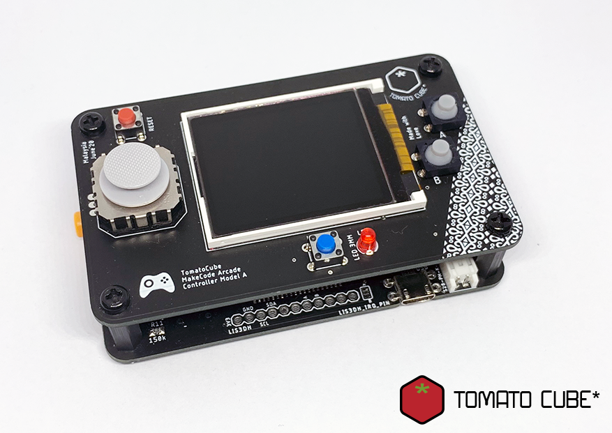 TomatoCube* MakeCode Arcade Console – Tomato Cube