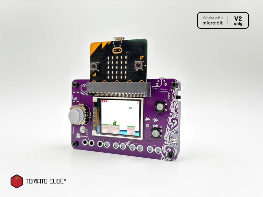 MakeCode Arcade Display Shield for micro:bit [P252-01A] – Tomato Cube